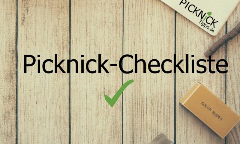 Picknick Checkliste